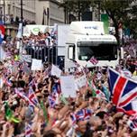 Parade celebrates ‘a golden summer of sport’